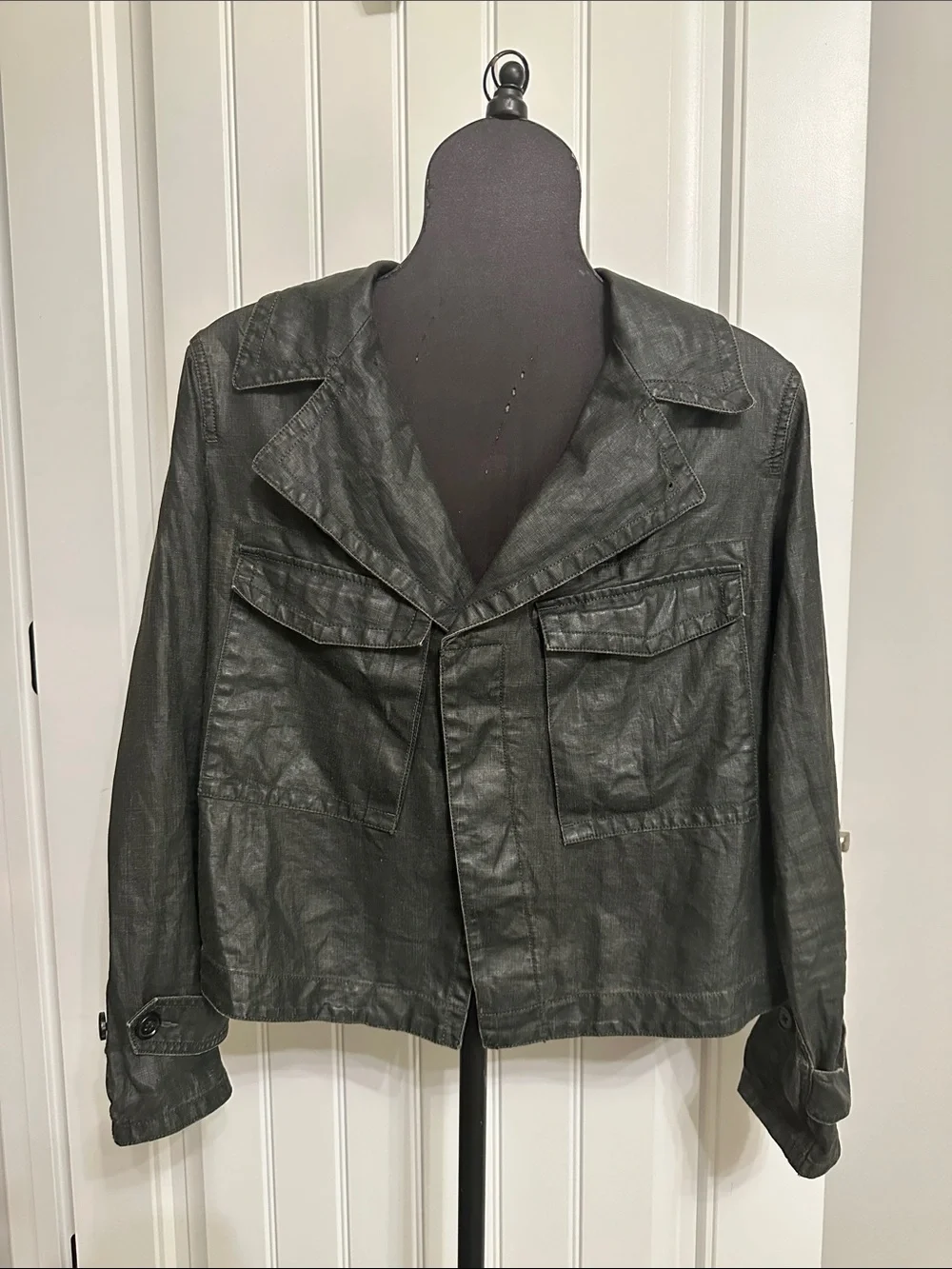 Nwots Billy Reid Waxed Jacket Medium